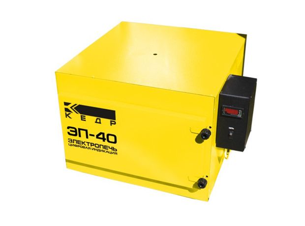 Электропечь КЕДР ЭП- 40 с цифровой индикацией (220В, 400°C, загрузка 40кг)