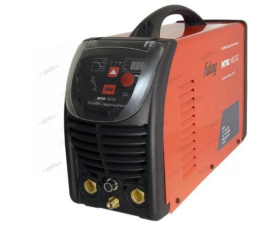 Сварочный инвертор  FUBAG INTIG 160 DC с горелкой FUBAG FB TIG 26 5P 4 М