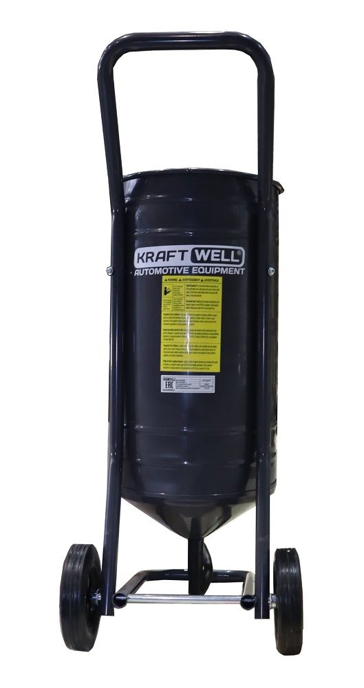 KraftWell KRW-SB28T Установка пескоструйная 28 л открытый бак