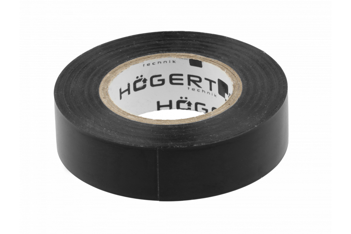 HOEGERT Изоляционная лента 0,13x19мм x 20м, чёрная