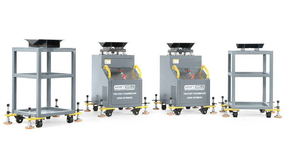 KraftWell KRW-ST9900 Тестер подвески с поворотными платформами