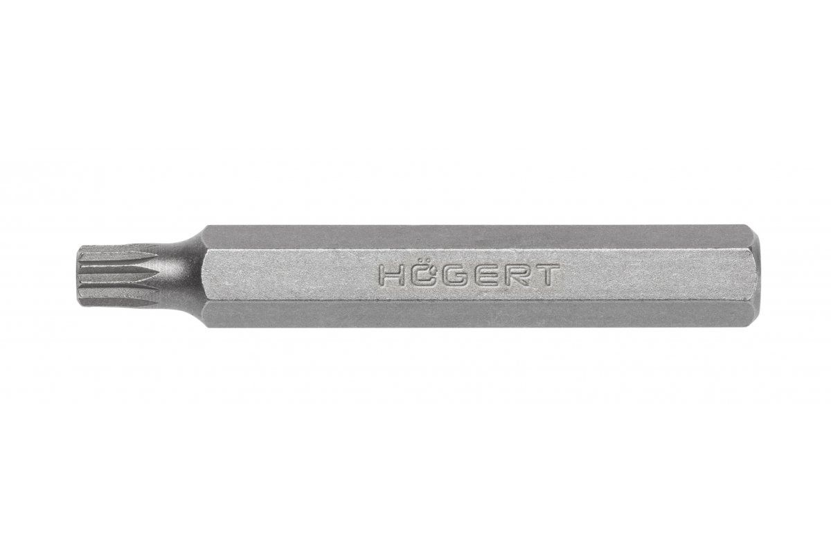 HOEGERT Бита SPLINE М5, 75 мм, M10, сталь S2