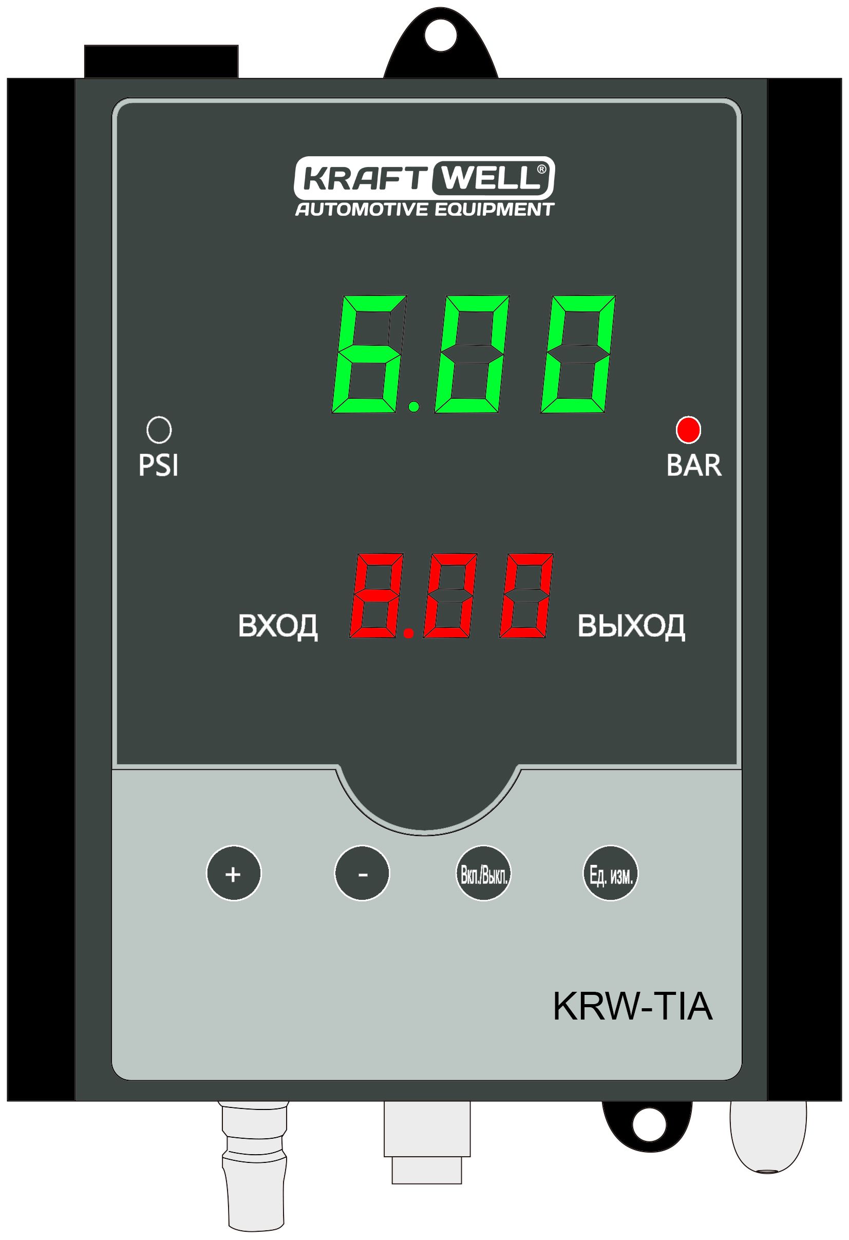 KraftWell KRW-TIA Устройство для накачки шин, автоматическое