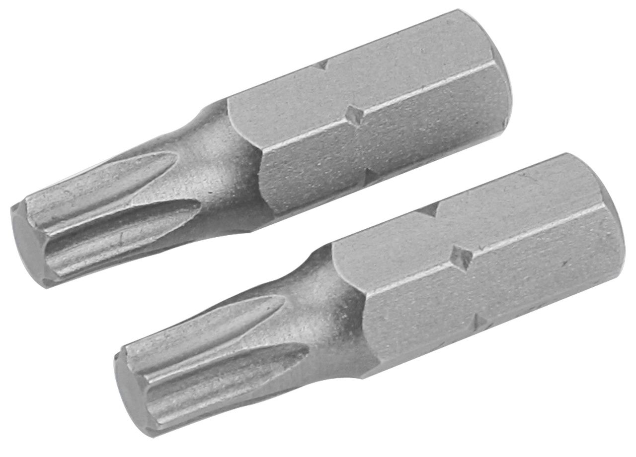 Набор вставок (бит) торцевых 1/4", Torx, T20, 25 мм, 2 предмета TOLSEN TT20223