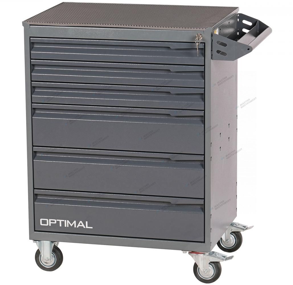 Тележка инструментальная, 6 выдвижных ящиков OPTIMAL NT216