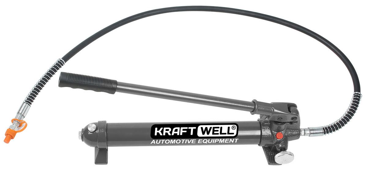 KraftWell KRWHP30 Насос гидравлический ручной 30 т