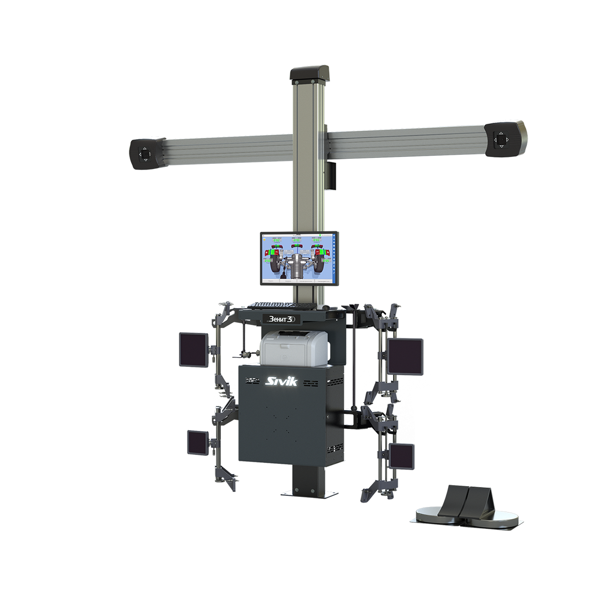 Стенд регулировки развала схождения Зенит-3D ТЛ2ПС