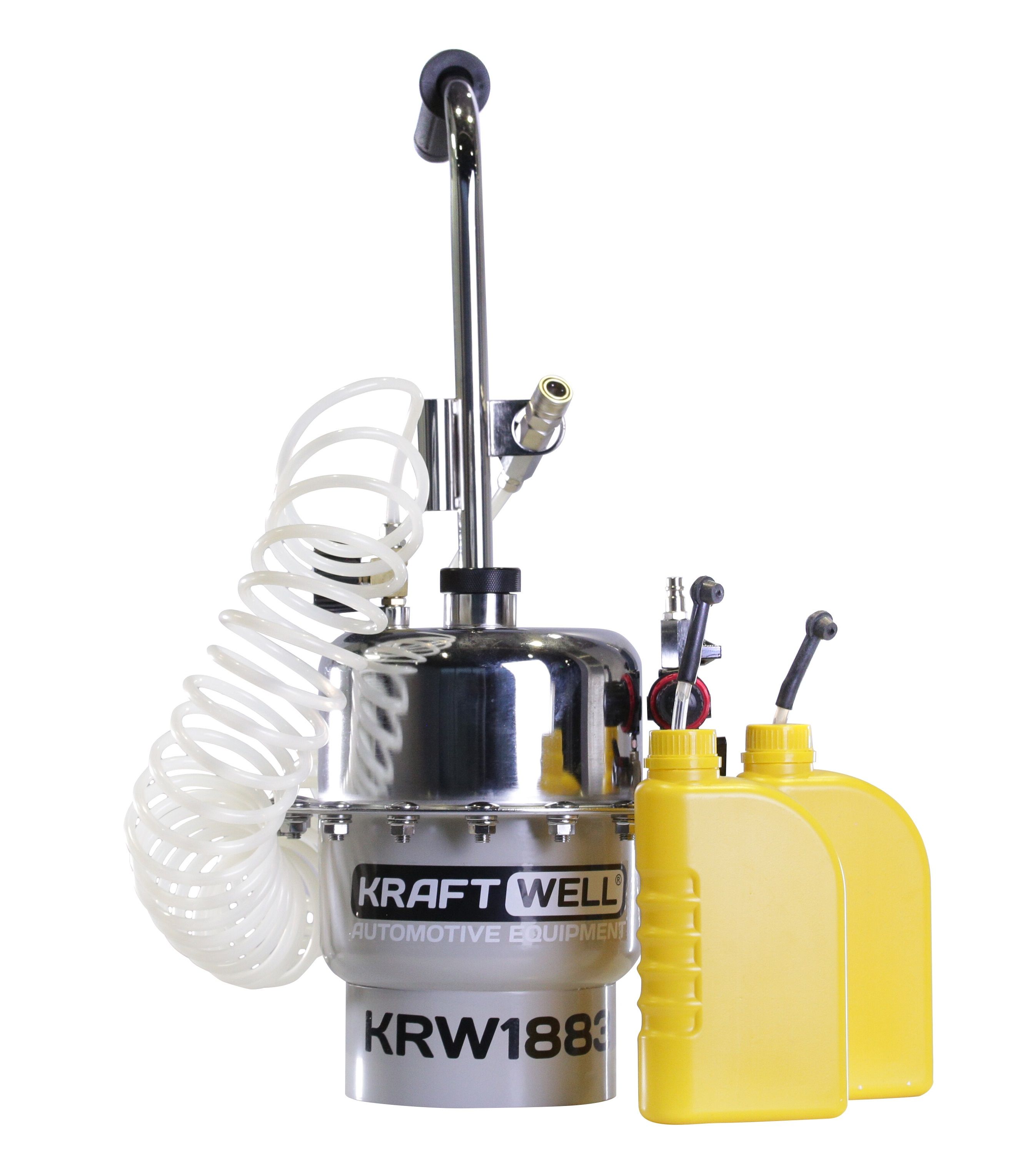 KraftWell KRW1883 Устройство пневматическое для прокачки гидросистем автомобиля