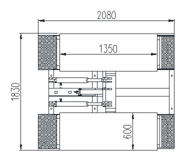 KraftWell FORBI 4.5G/220 Подъёмник комплект ножничный г/п 4,5 т.  шиномонтажный мобильный