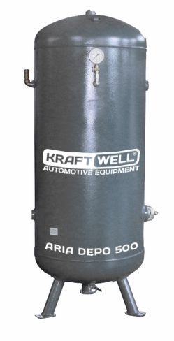 KraftWell ARIA DEPO 500 Ресивер вертикальный, 500 л, 10 бар