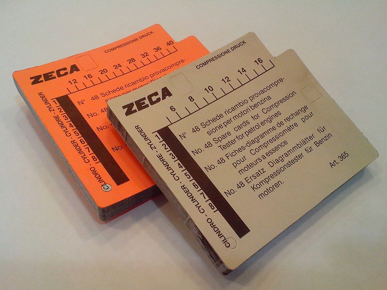 Zeca 366 Комплект сменных карточек, 50 шт.