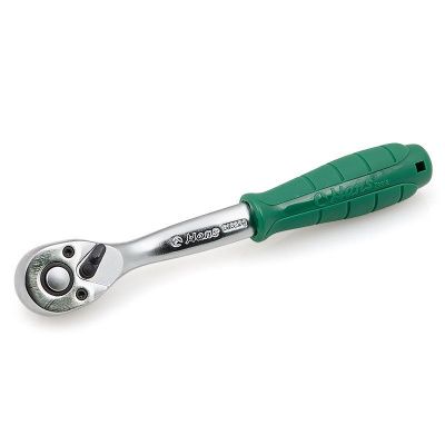 Трещотка 3/8" с быстрым сбросом, с изогнутой рукояткой Hans 3162GQ