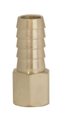 KraftWell KRW-TF1314F Фитинг "елочка" 13 мм - F1/4", 1 шт