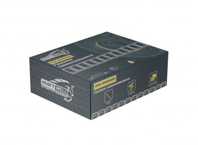 KraftWell KRW-WS0512RS Грузики самоклеящиеся 12x5гр., 50 шт., закругленные