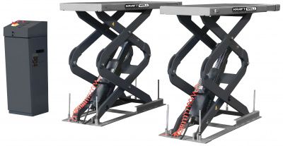 KraftWell KRW360SU Подъёмник ножничный г/п 3,6 т. заглубляемый