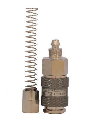 KraftWell KRW-QCS0508F БРС "мама", c пружиной для шланга 6*8 мм, 1 шт