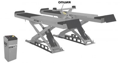 KraftWell KRW45WA-JB Подъемник г/п 4,5 т.  платформы 4500 мм для сход-развала