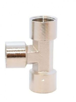KraftWell KRW-TT12F3 Тройник резьбовой Т-образный F1/2" - F1/2" - F1/2", 1 шт