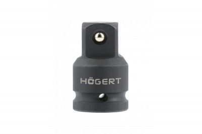 HOEGERT Переходник ударный 1/2"-3/4", DIN 3121, CrMo