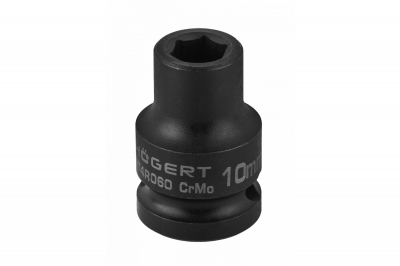 HOEGERT Головка торцевая ударная шестигранная 1/2", 10 мм, DIN 3121, CrMo