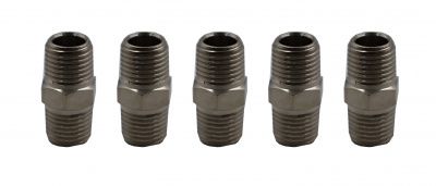 KraftWell KRW-TF14M14M-5 Переходник резьбовой M1/4" - M1/4", 5 шт