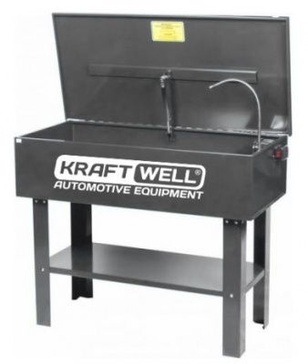 KraftWell KRW-PW150 Установка для мойки деталей напольная электрическая, 150 л