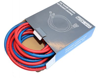 KraftWell KRW-HRB Шланги для заправки фреона (2 шт.)