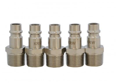 KraftWell KRW-QC38MM-5 БРС "папа", резьба M3/8", 5 шт