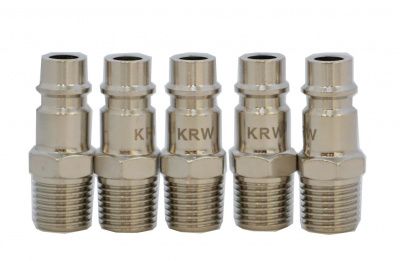 KraftWell KRW-QC14MM-5 БРС "папа", резьба M1/4", 5 шт