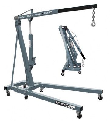 KraftWell KRWC1 Кран складной двухтактный г/п 1 т.