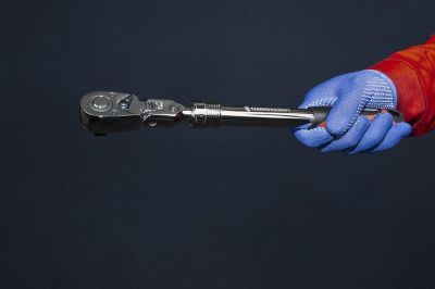 Трещотка телескопическая шарнирная на 1/2" с 72 зубами CS-T.12.60.72TC